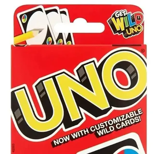 Trends card game UNO with different favorite motifs