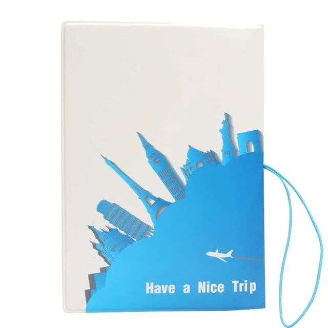 Designer travel passport case in several styles