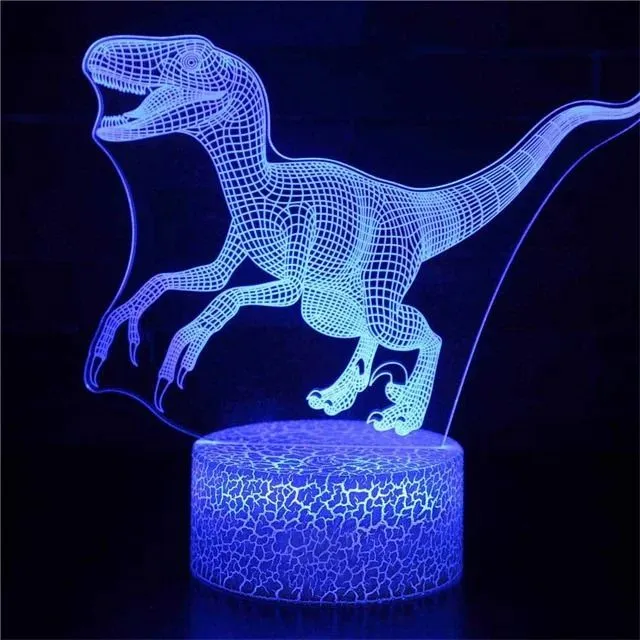 Lampa dinozaurów