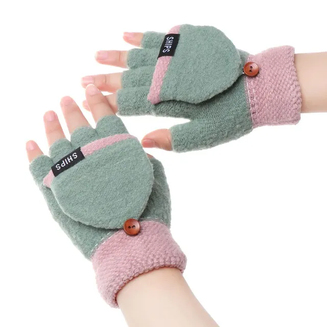 Damskie rękawiczki bez palców