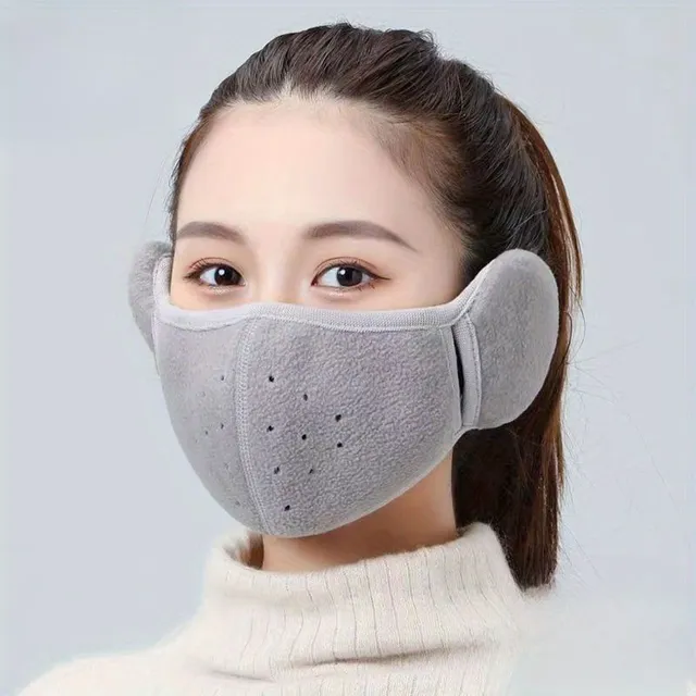 Universal fleece mask for face and ears