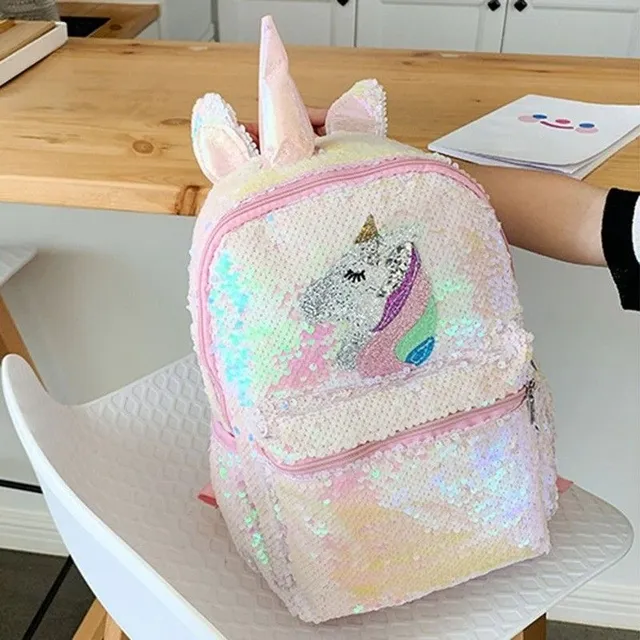 Rucsac pentru fete cu unicorn E1213