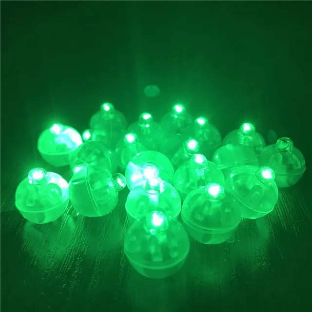 Dekoratív LED léggömb fények 10 db