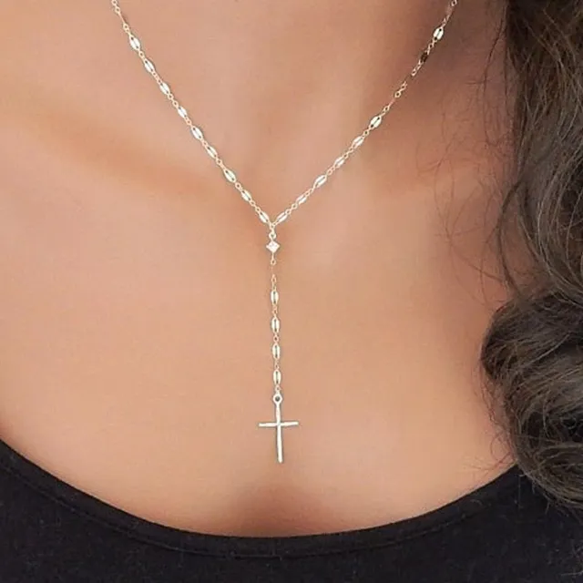 Ladies minimalist necklace - Rosary