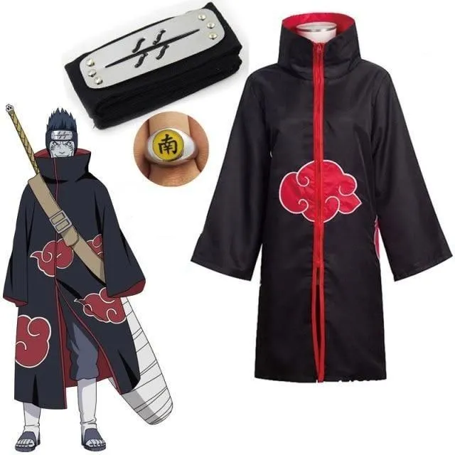 Halloweensky kostým Naruto Akatsuki hoshigaki-kisame 135