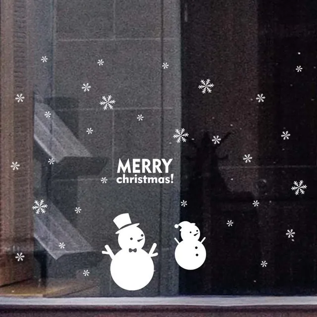 Christmas window stickers