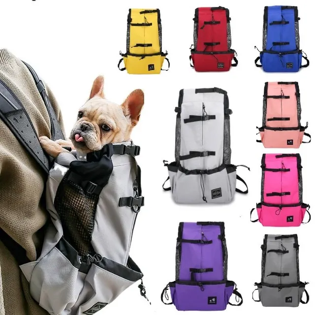 Adjustable pet backpack