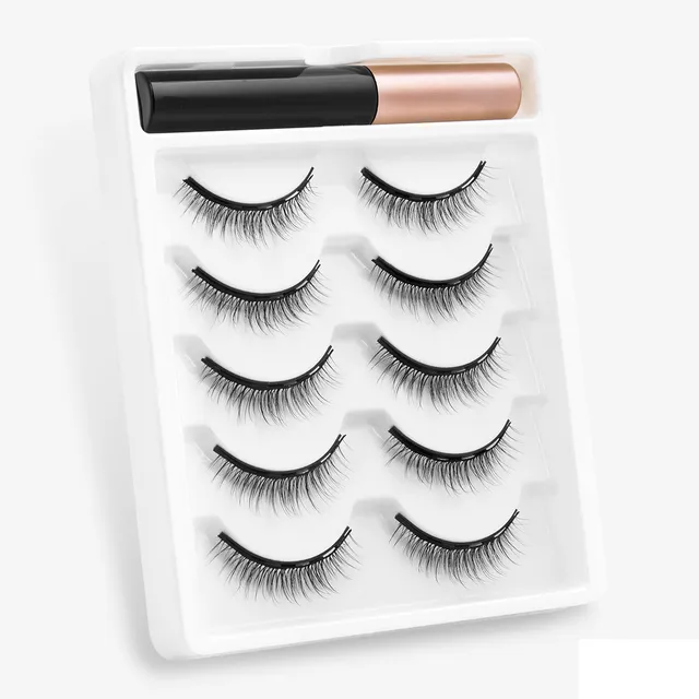 5 pairs magnetic false eyelashes