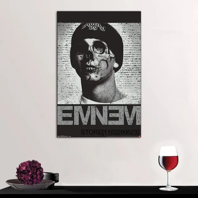 Poster on canvas with the theme of popular rapper EMIN - different sizes