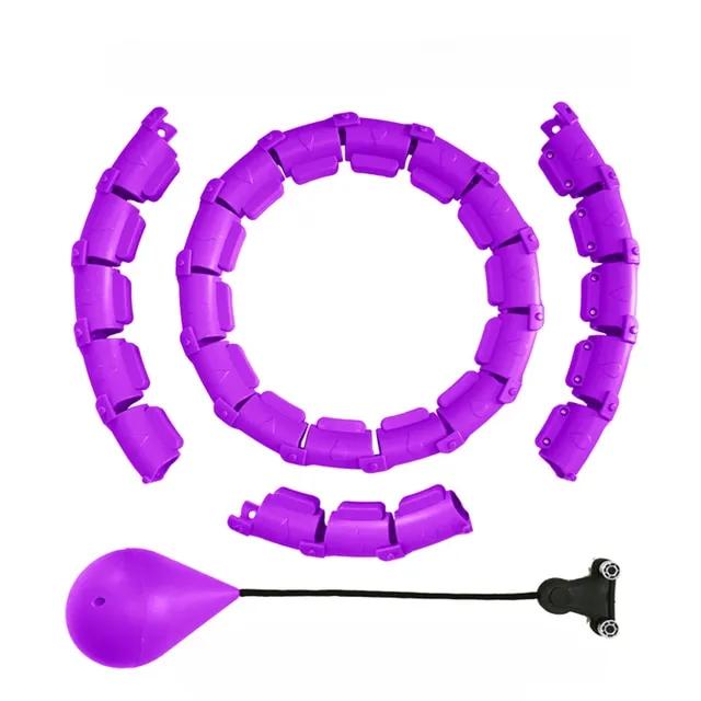 Fitness Sport Hoop Smart Upgrade Intelligent Sport Hoop Regulowana ćwiczenia na violet 27-casti