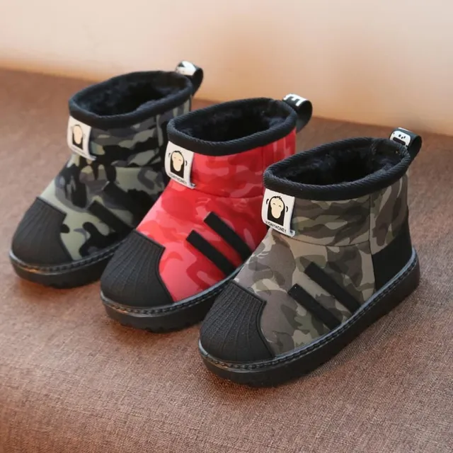 Bottines d'hiver isolées pour enfants MONKEYS