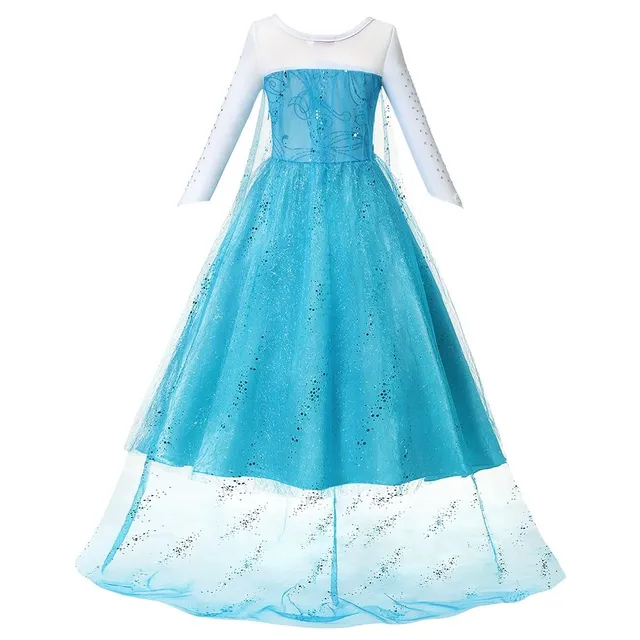 Robe magnifique pour fille Elsa