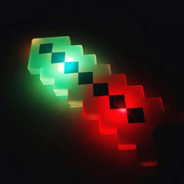 LED toys from the popular computer game Minecraft