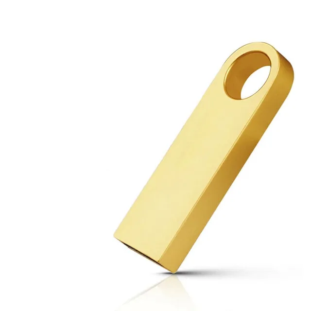 Metal 32GB unitate flash USB Gold 2TB