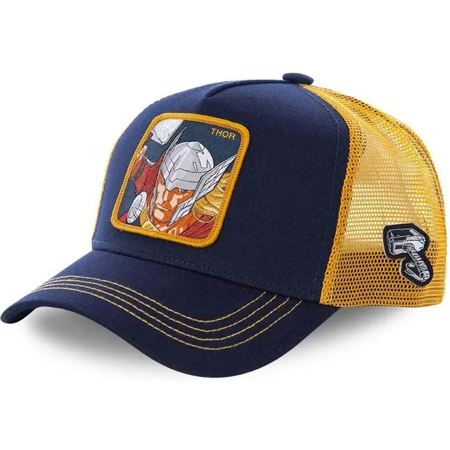 Unisex baseball cap with motifs of animated characters THOR