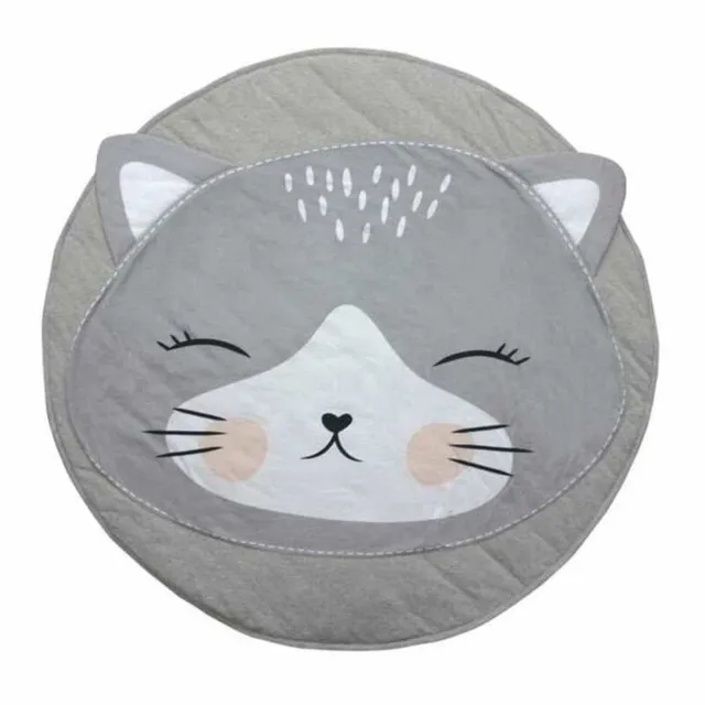 Perfect baby soft cotton mat with pets