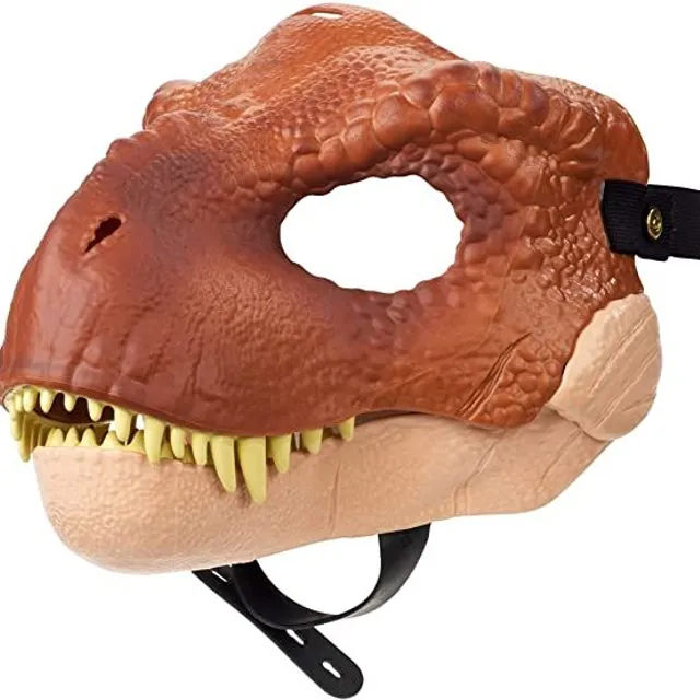 Ruchoma maska dinozaura