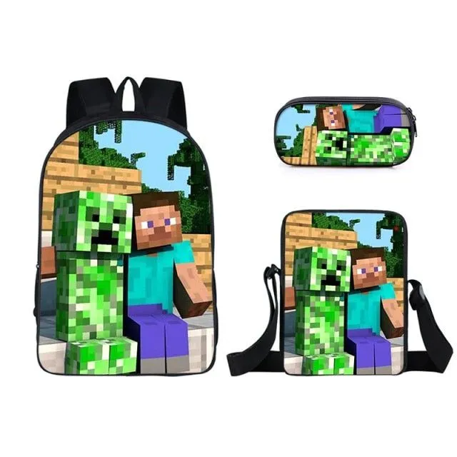 Školský set Minecraft - viac variantov