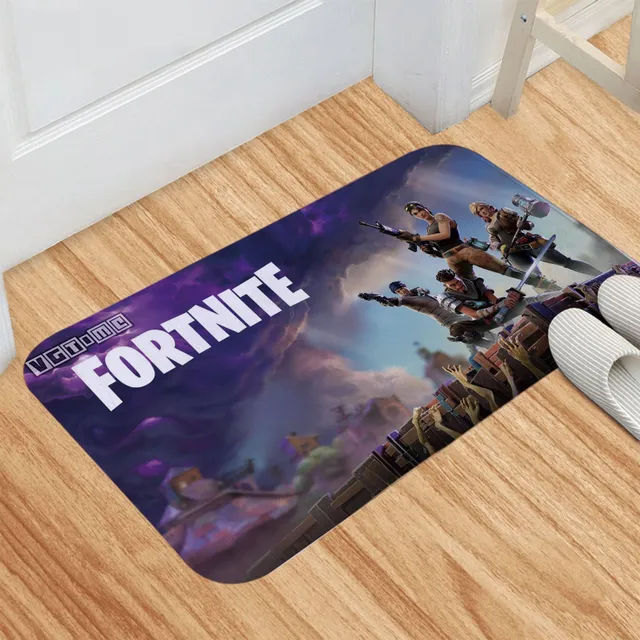 Stylish anti-slip mat with computer game motif DD001-12