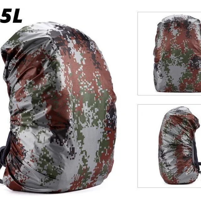 Camouflage backpack cover