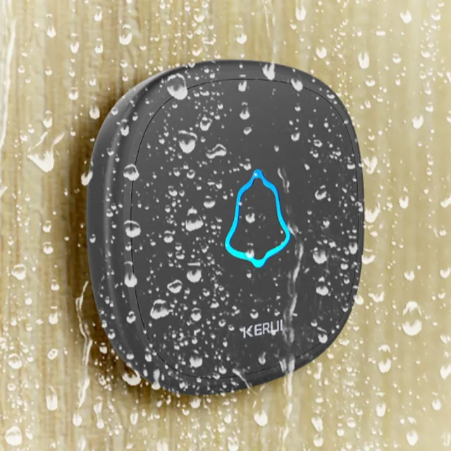Wireless bell with waterproof switch