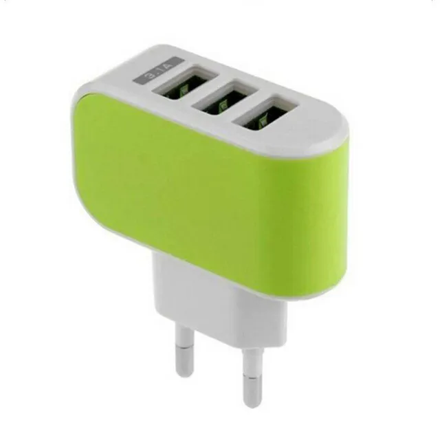 Adaptor de încărcare UE cu 3 porturi