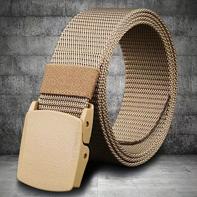 Universal nylon belt without metal buckle for students, youth and active people