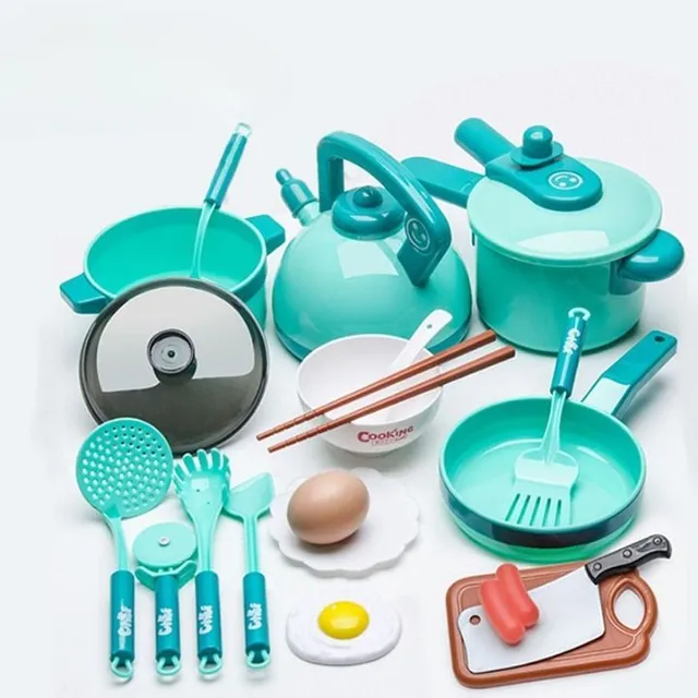 Plastic Food Set for Kids Play Food Toy