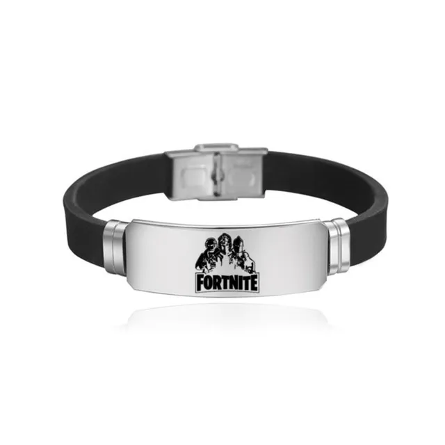 Adjustable silicone unisex Fortnite bracelet J