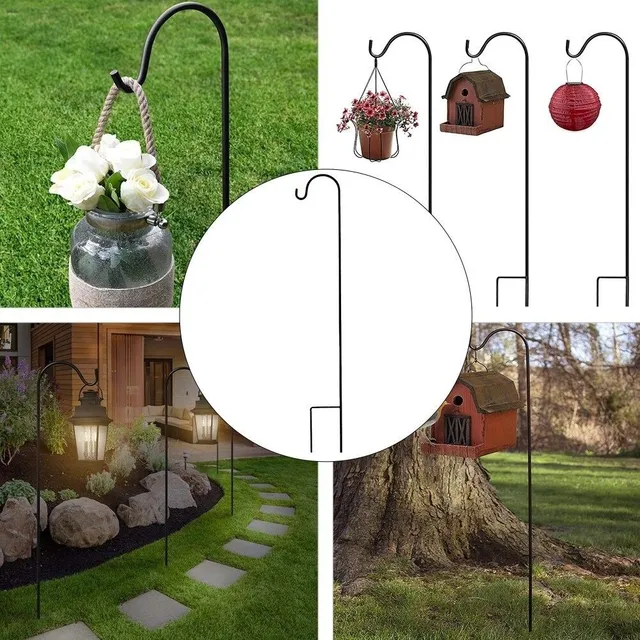 Stitching holder for garden decorations