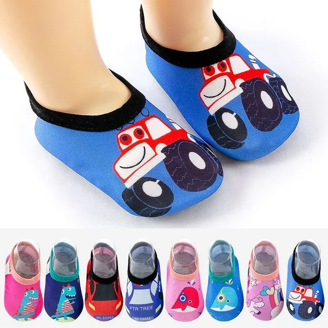 Children's original trendy barefoot shoes with non-slip insole in different colours Wanda