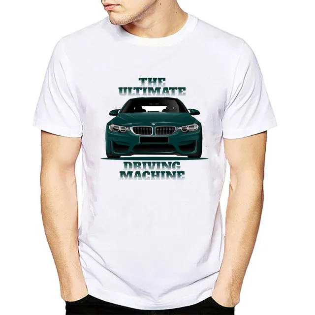 Tricou clasic pentru bărbați iubitori de mașini