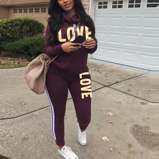 Women's tracksuit Love