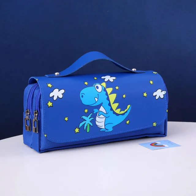 Cute kawaii penal with large capacity for girls, office supplies, students and school supplies