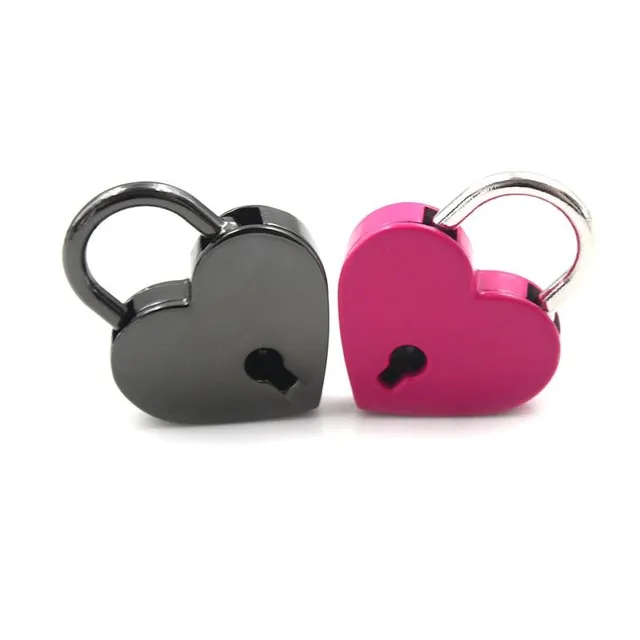 Mini Vacuum Vintage Heart Shaped Lock