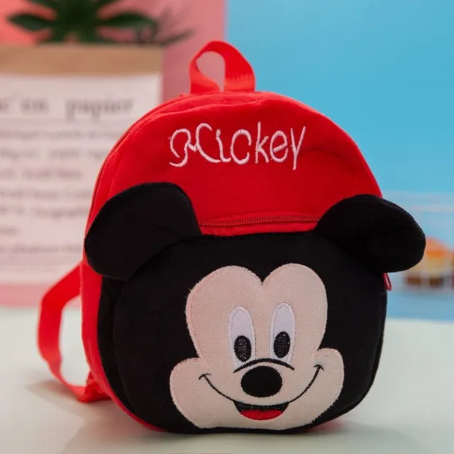 Dětský luxusní moderní plyšový batůžek s oblíbeným Disney motivem Whitehead