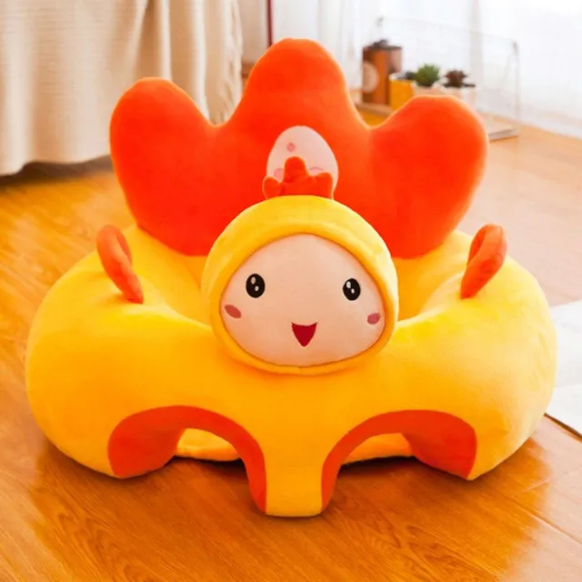 Baby plush cover for armchair