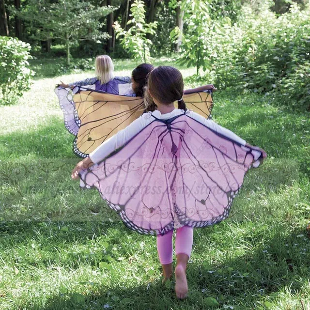 Kostium dla dziewczynek z motywem motylowymi wróżkami