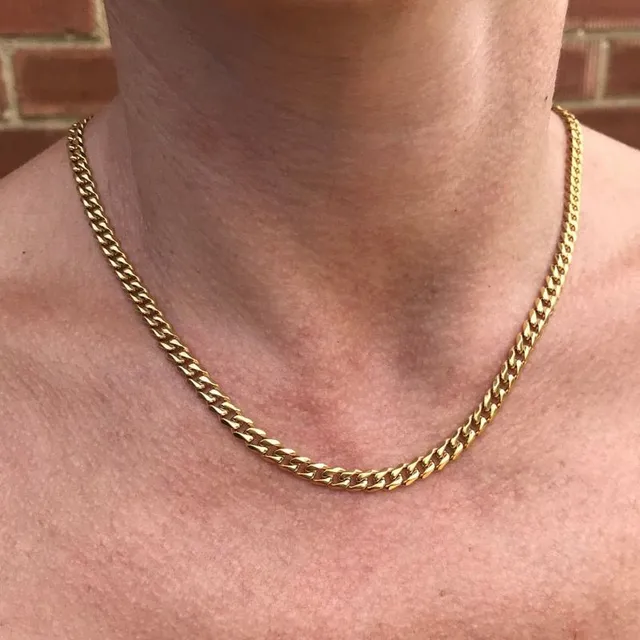 Pánský klasický nerezový náhrdelník - více variant