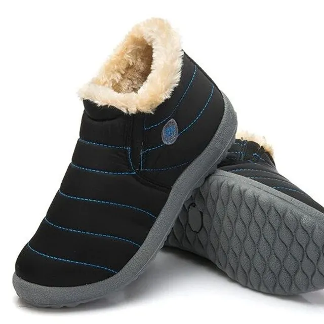 Pánske zimné prešívané topánky - 3 farby