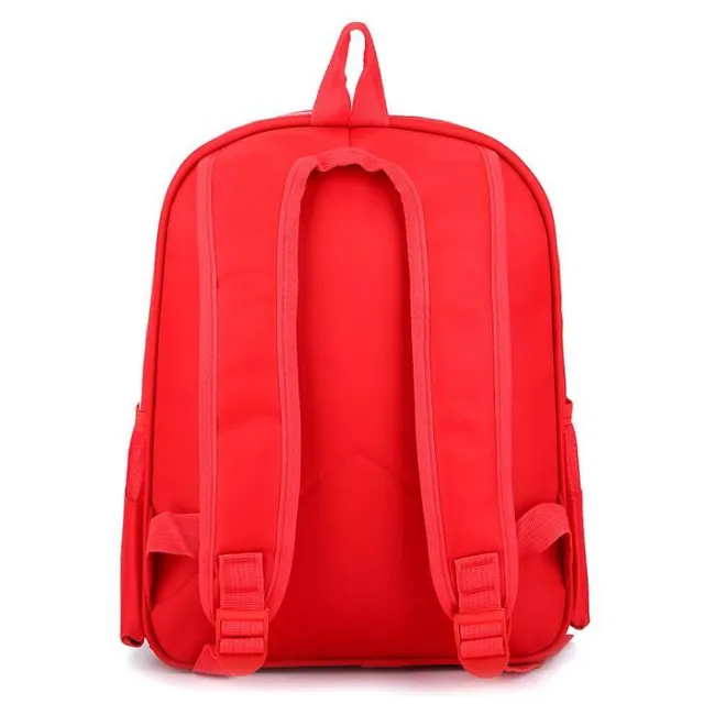 Children's waterproof backpack in the form of a car