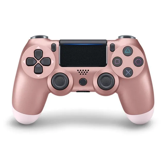 PS4 design controller of different variants rose-gold