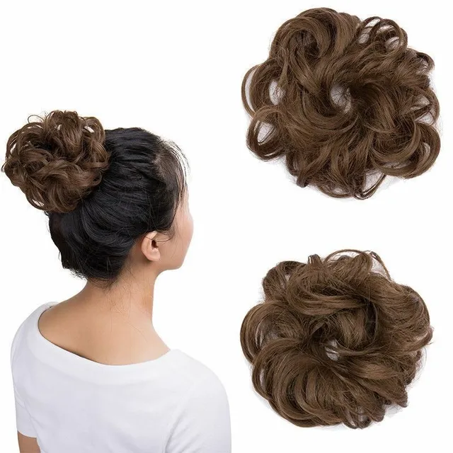 Hairpiece in the shape of a bun