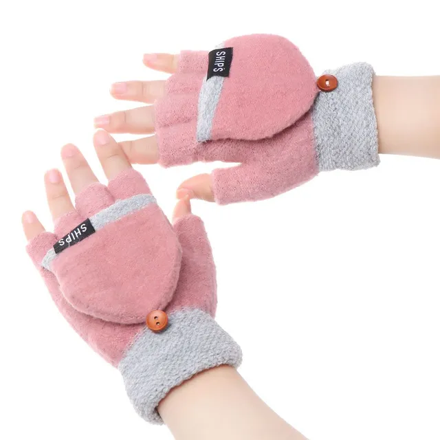 Damskie rękawiczki bez palców