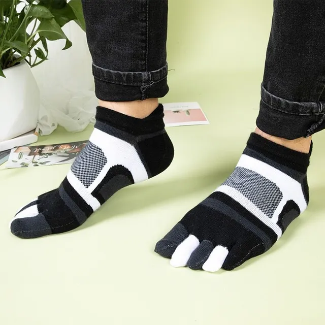 Unisex street ankle toe socks