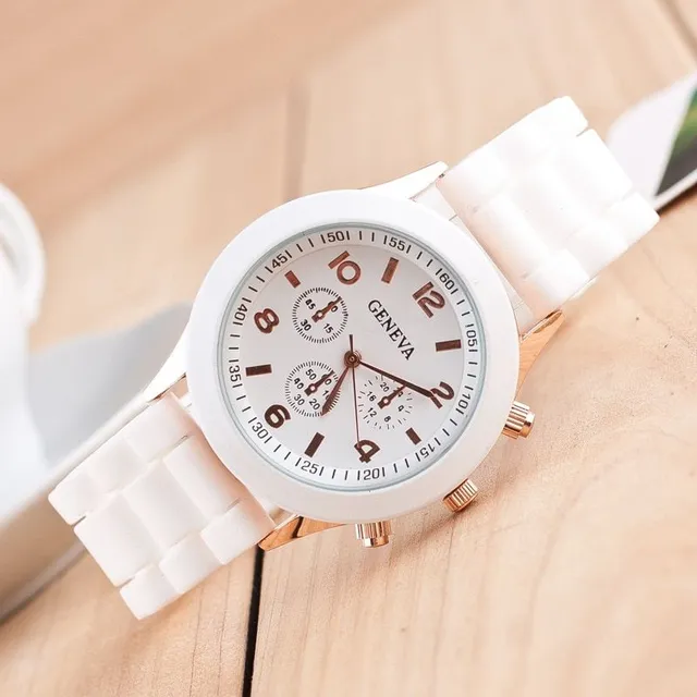 Silicone wristwatch