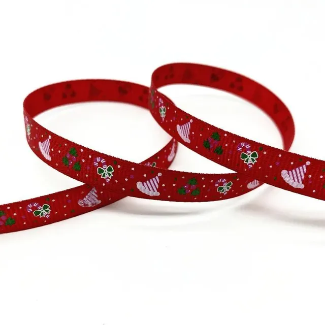 Modern Christmas ribbons for Nicholas gifts