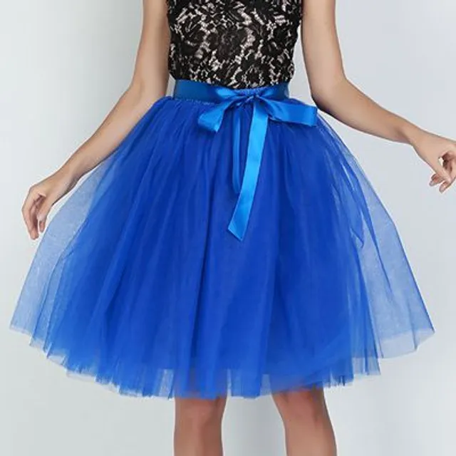 Women's Tulle Tutu Skirt with Bow