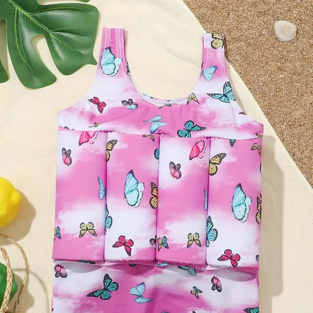 Professional children's swim suit with lift