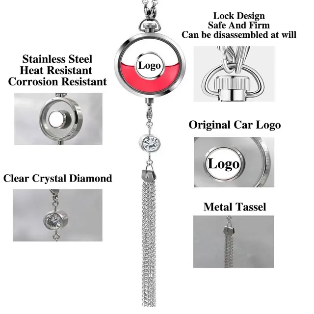 Perfume pendant with car logo (without liquid perfume)